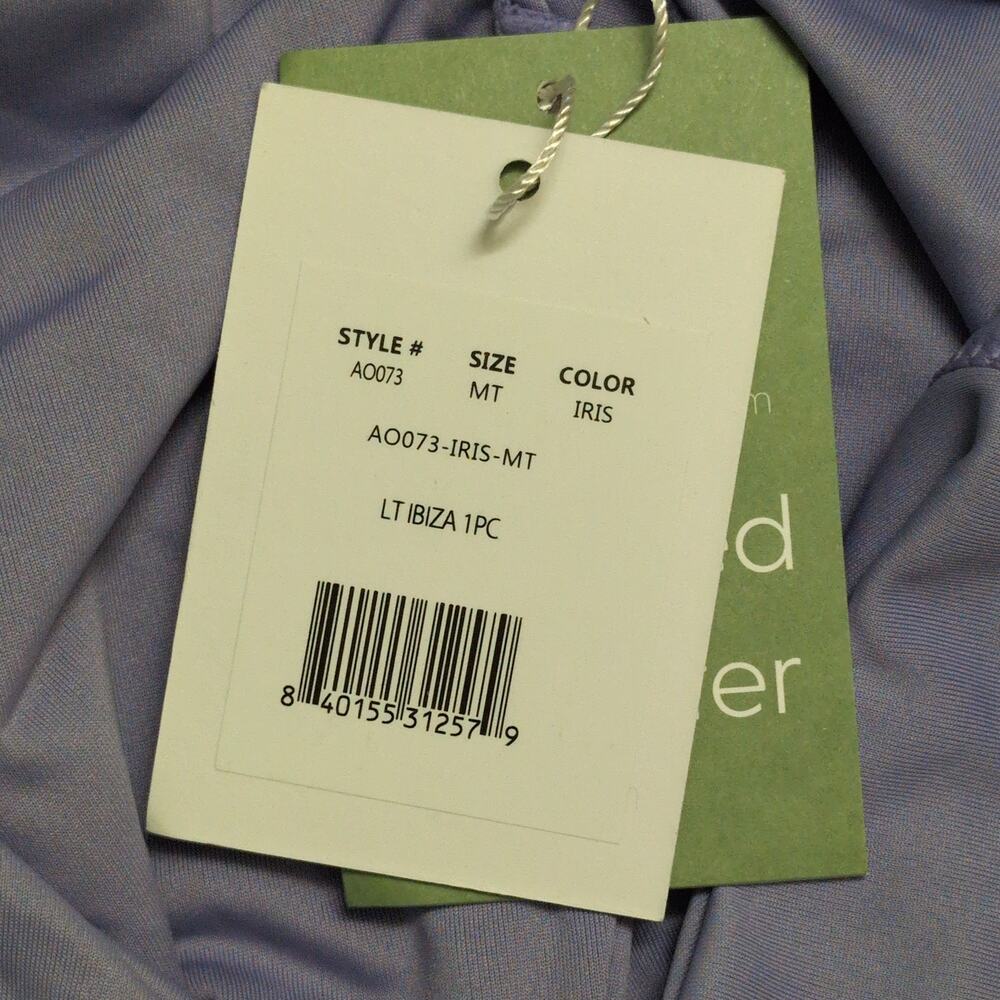 Andie The Ibiza One Piece Iris Long Torso Tall Swim Bathing Suit Size MT New - Picture 12 of 12